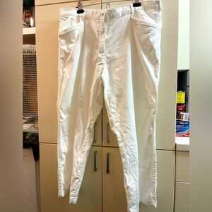 Women’s CLASSIC by michèle boyard® stretch cotton Pants/ Jeans White Size 24